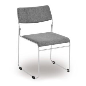 Hyra möbler-klädd stol, grå