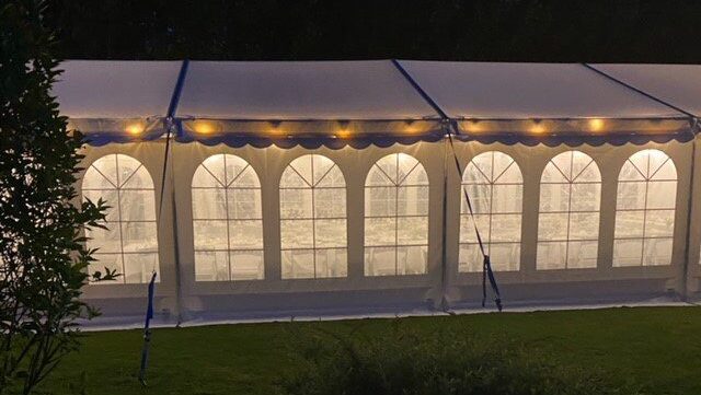 LED-ljus och effektbelysning för utomhusevent – hyra ljus och belysning Göteborg