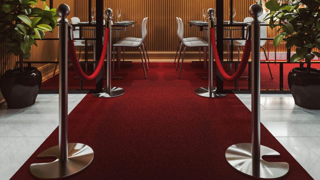 Entrématta och entréutrustning för fest och event – hyra i Göteborg